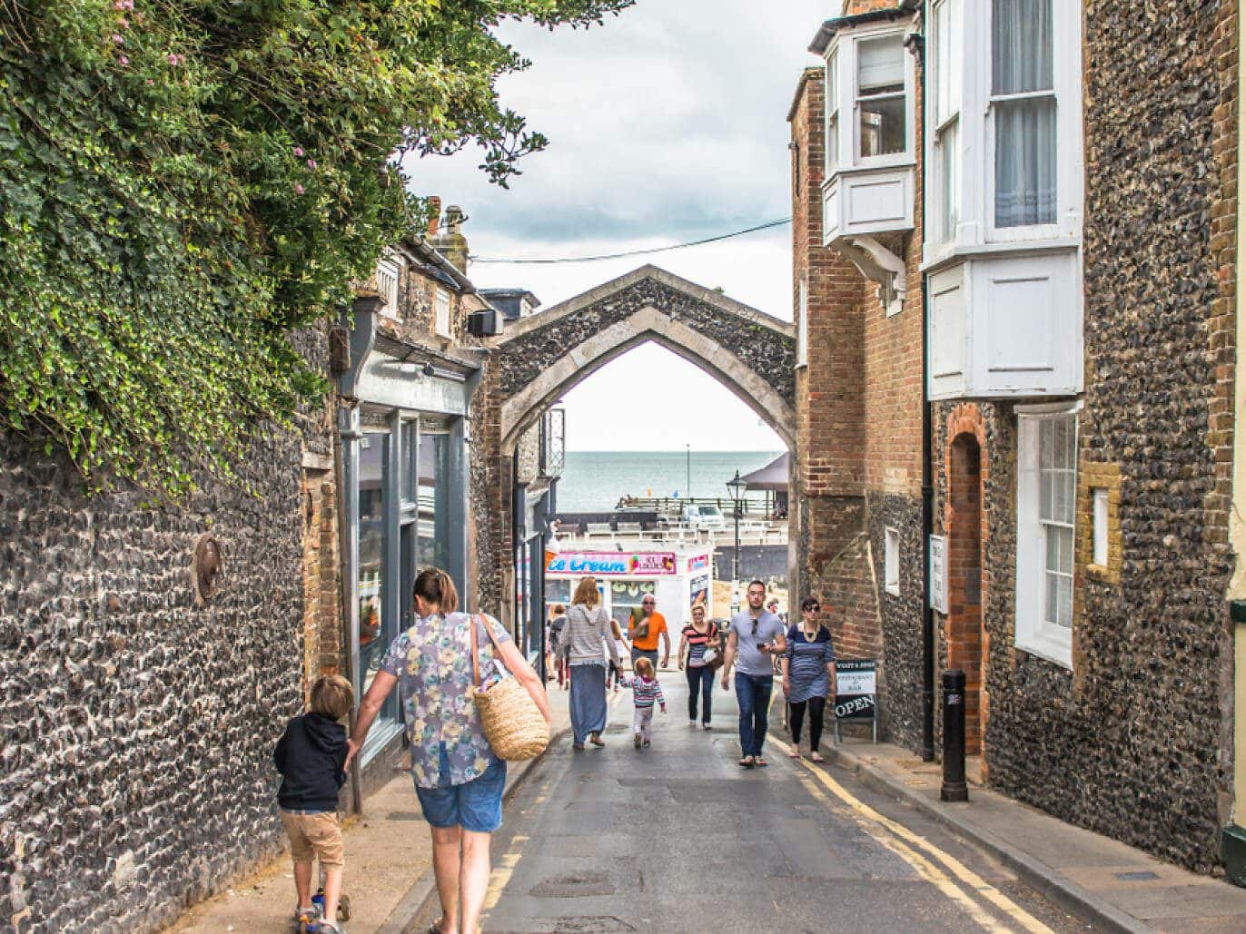 The coast at Broadstairs